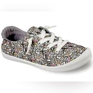 BOBS from Skechers Shoes Skechers Beach Bingo Purr Party Laced